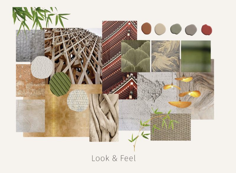 Kōhī House look and feel board