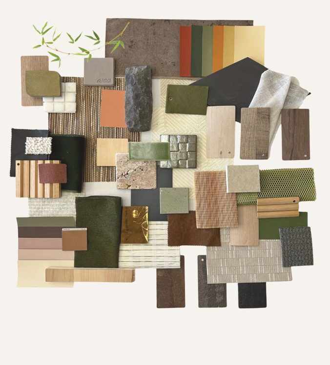 Finish palettes